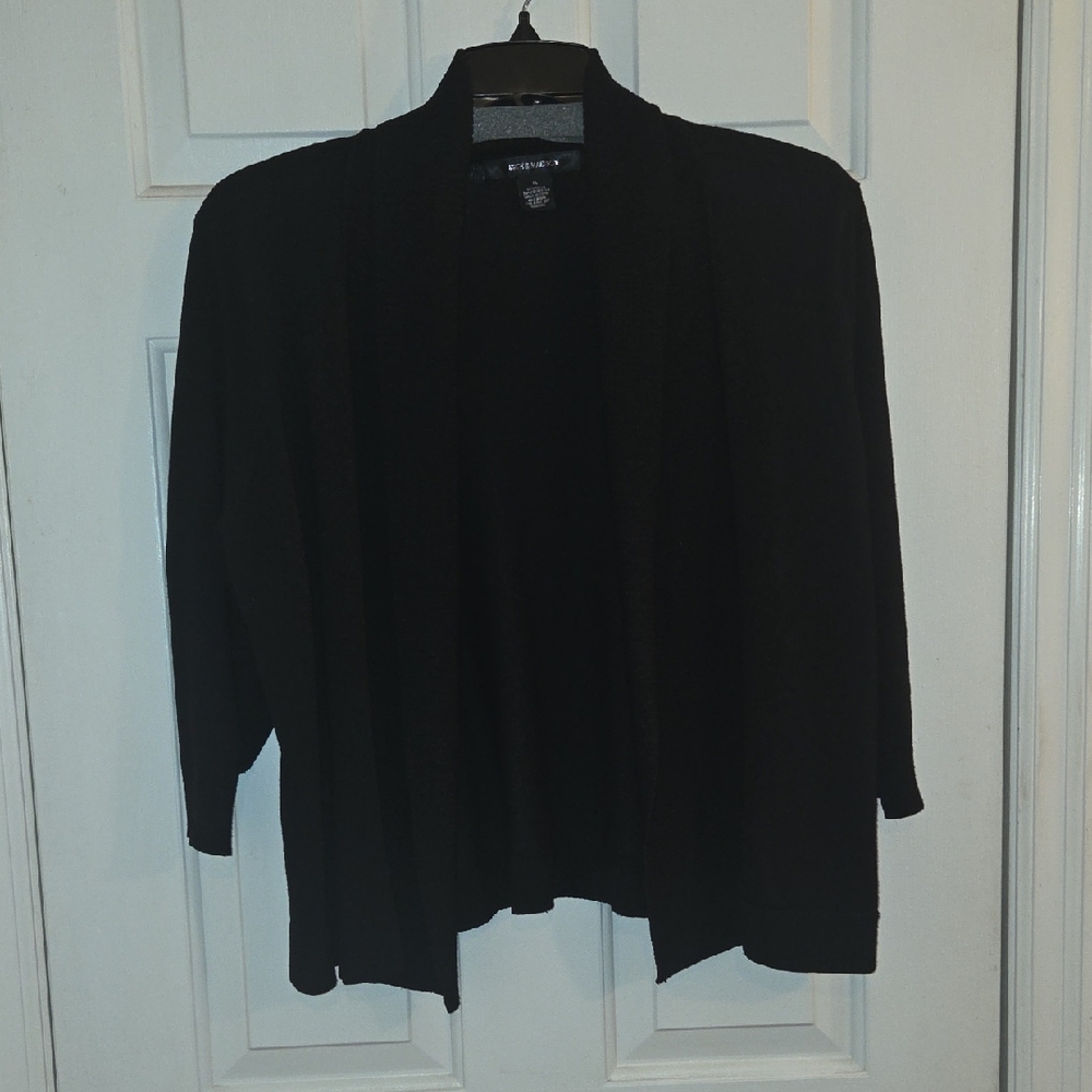 Women's Black Short Sweater